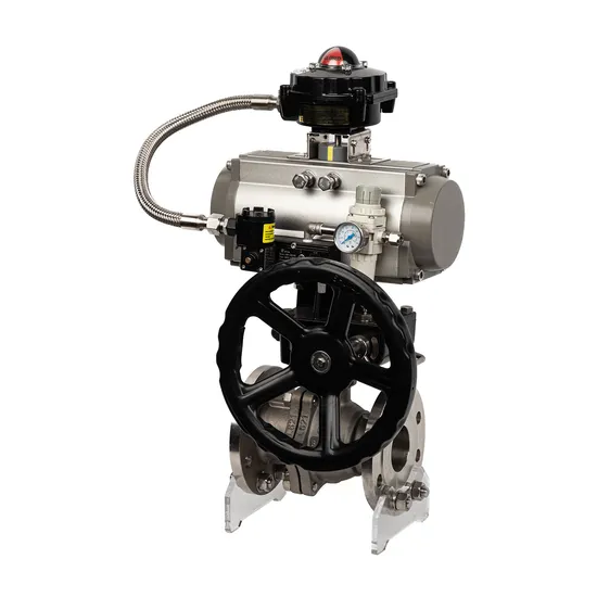 at Series Double Acting and Spring Return Pneumatic Actuator for Rotary Valves